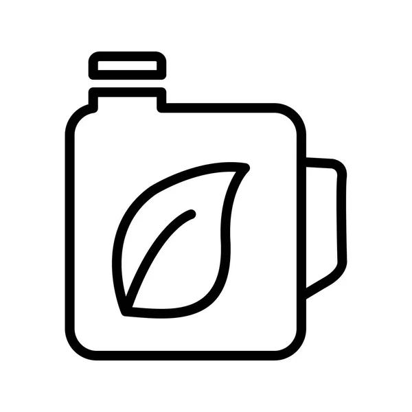 Illustration Eco Oil  Icon — Stock Photo, Image