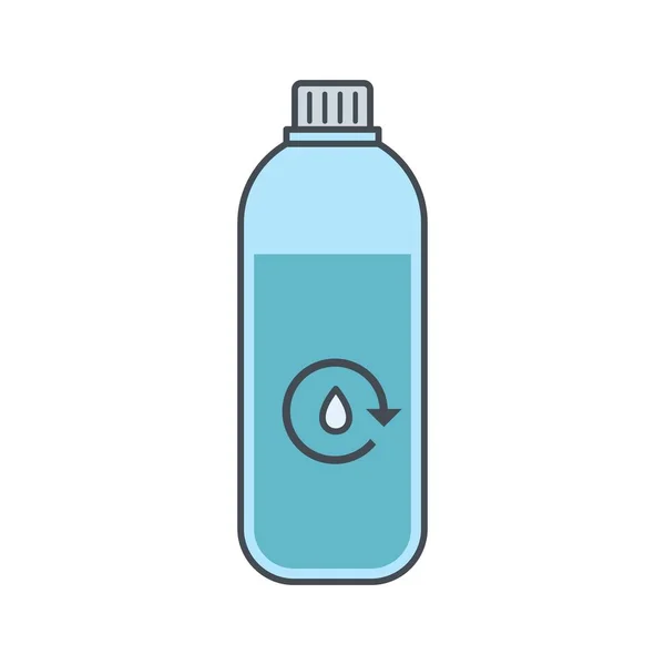 Icono de reciclaje de agua de ilustración —  Fotos de Stock