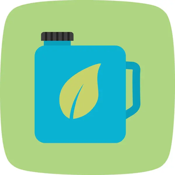 Illustration Eco Oil-ikon — Stockfoto
