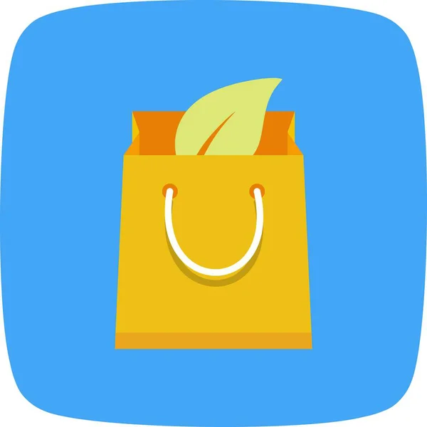 Illustratie Eco Bag icoon — Stockfoto