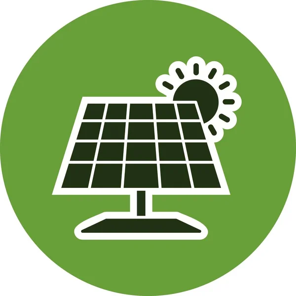 Illustration Solar Panel  Icon