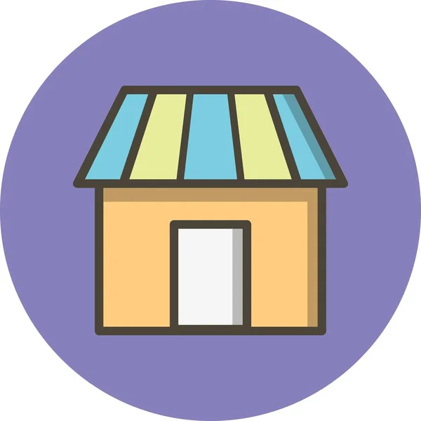 Icono de tienda de ilustración — Foto de Stock