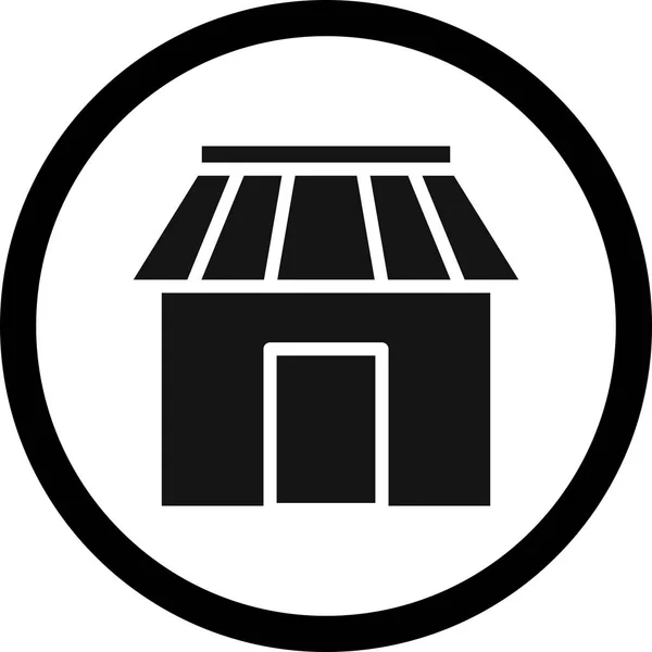 Ikona obchodu-ilustrace — Stock fotografie