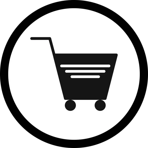 Illustration  Shopping Cart Icon — Stock Photo, Image