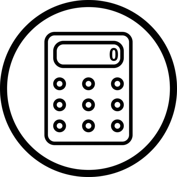 Pictogram afbeelding Calculator — Stockfoto