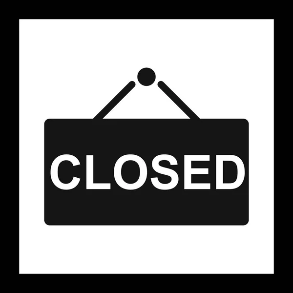 Illustration  Closed Sign Icon — Stock Photo, Image
