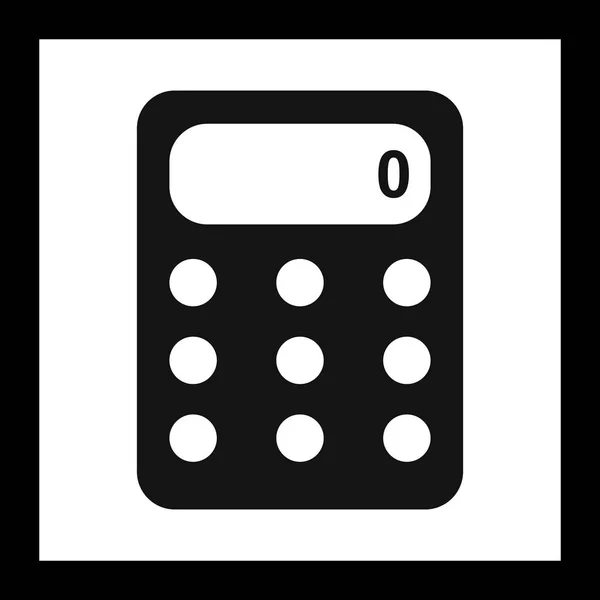 Pictogram afbeelding Calculator — Stockfoto