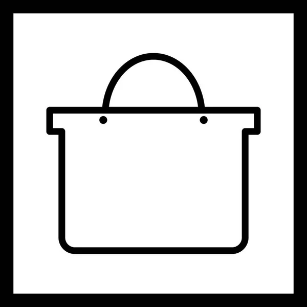 Illustratie Shopping Bag pictogram — Stockfoto