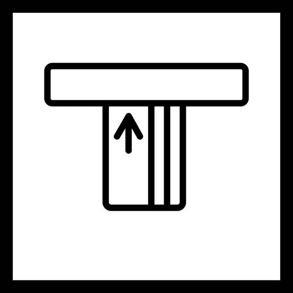 Illustratie ATM-pictogram — Stockfoto