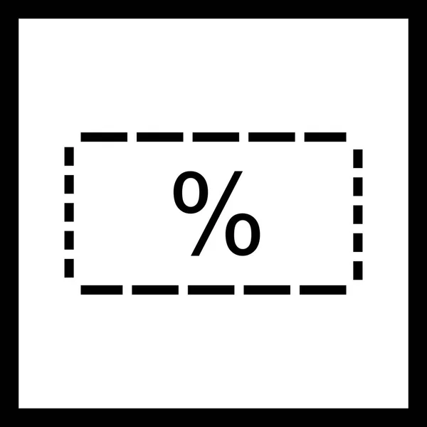 Illustration Rabatt-Symbol — Stockfoto