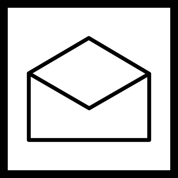 Illustratie envelop pictogram — Stockfoto