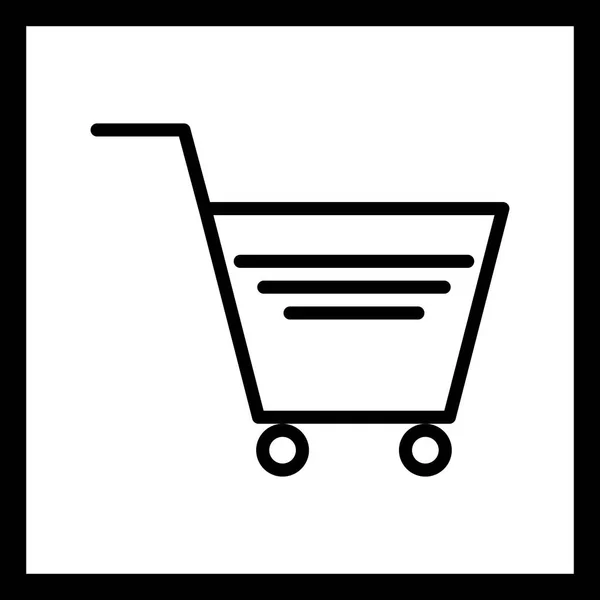 Illustration  Shopping Cart Icon — Stock Photo, Image