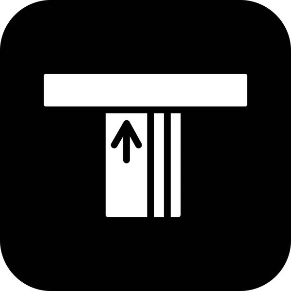 Illustratie ATM-pictogram — Stockfoto