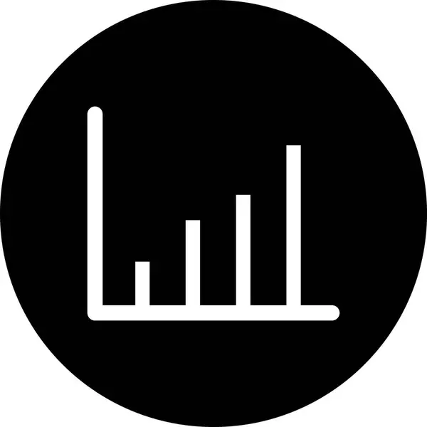 Illustrazione Statistica Icona — Foto Stock