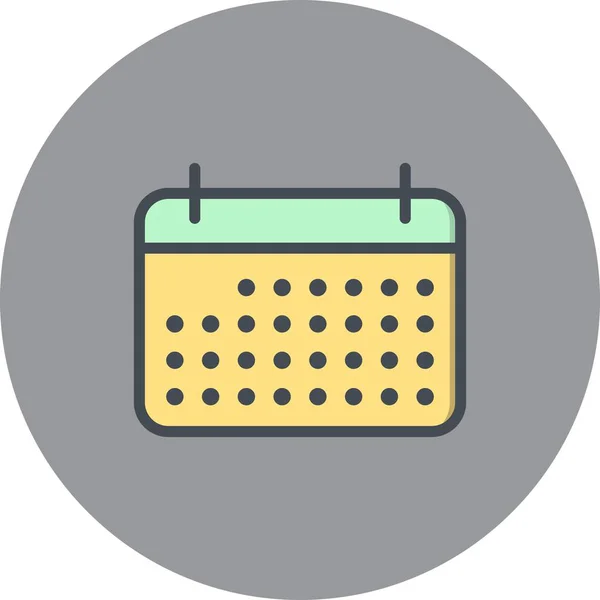 Illustration Calendar Icon — Stock Photo, Image