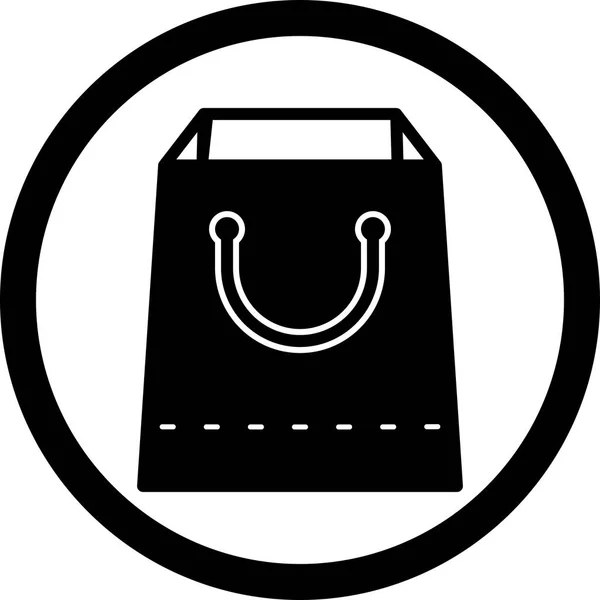 Illustration Shoppingbag ikon — Stockfoto