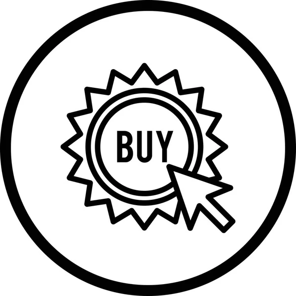 Illustration Buy Icon — Stock Photo, Image