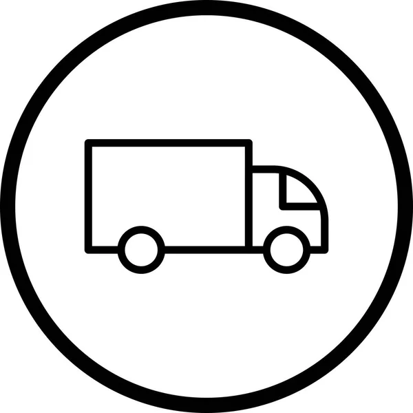 Ilustração Truck Icon — Fotografia de Stock