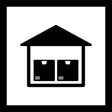 Illustration depolama birimi simgesi