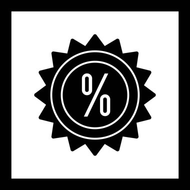 İllüstrasyon Iskonto simgesi