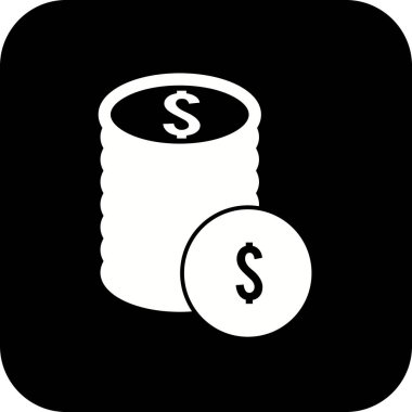 İllüstrasyon Sikkeler Simgesi