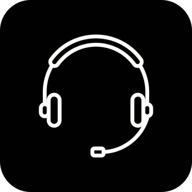 İllüstrasyon telefon hizmetleri simgesi