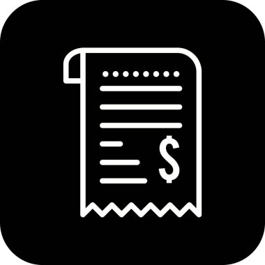 İllüstrasyon alış Irsaliyesi simgesi