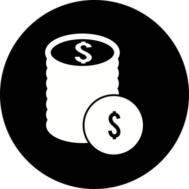 İllüstrasyon Sikkeler Simgesi