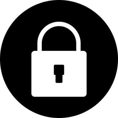İllüstrasyon güvenlik simgesi
