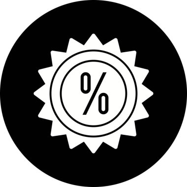 İllüstrasyon Iskonto simgesi