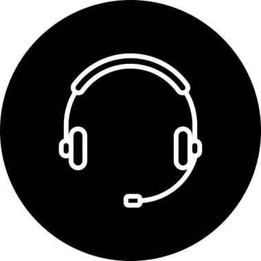 İllüstrasyon telefon hizmetleri simgesi