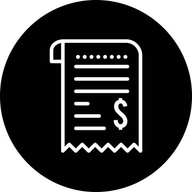 İllüstrasyon alış Irsaliyesi simgesi