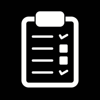 Çizim kontrol listesi simgesi