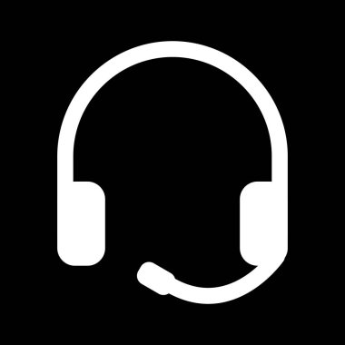 İllüstrasyon Kulaklık Simgesi