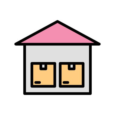 Illustration depolama birimi simgesi