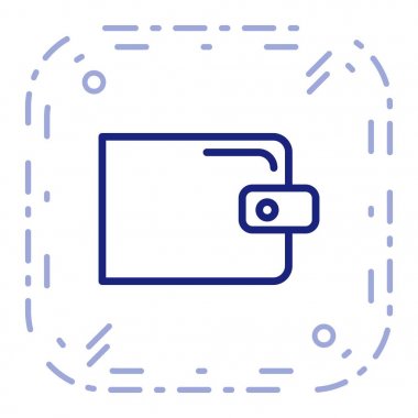 İllüstrasyon Cüzdan Simgesi