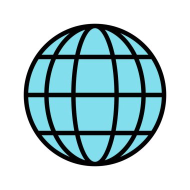 İllüstrasyon Küre Simgesi