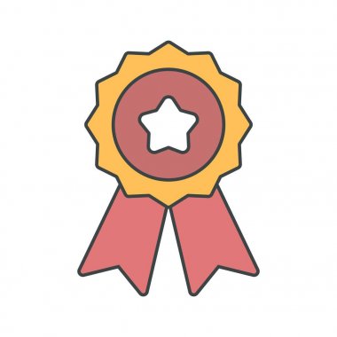 İllüstrasyon şerit simgesi