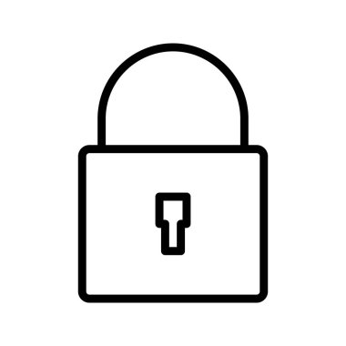 İllüstrasyon güvenlik simgesi