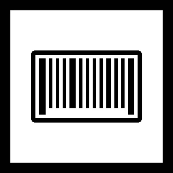 Ilustração Ícone de código de barras — Fotografia de Stock