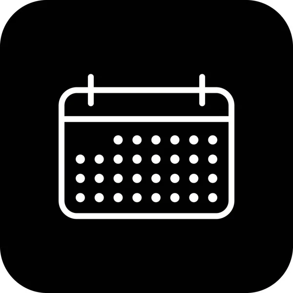 Illustration Calendar Icon — Stock Photo, Image