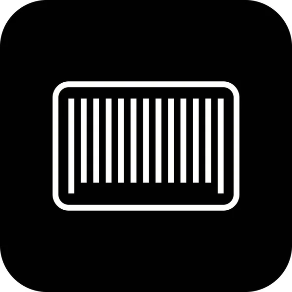 Illustration Barcode Icon — Stock Photo, Image