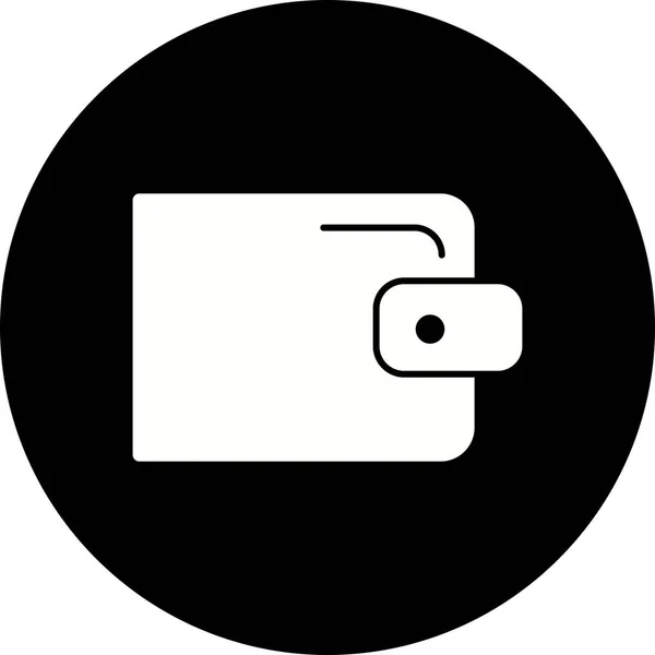Illustration Brieftasche Symbol — Stockfoto