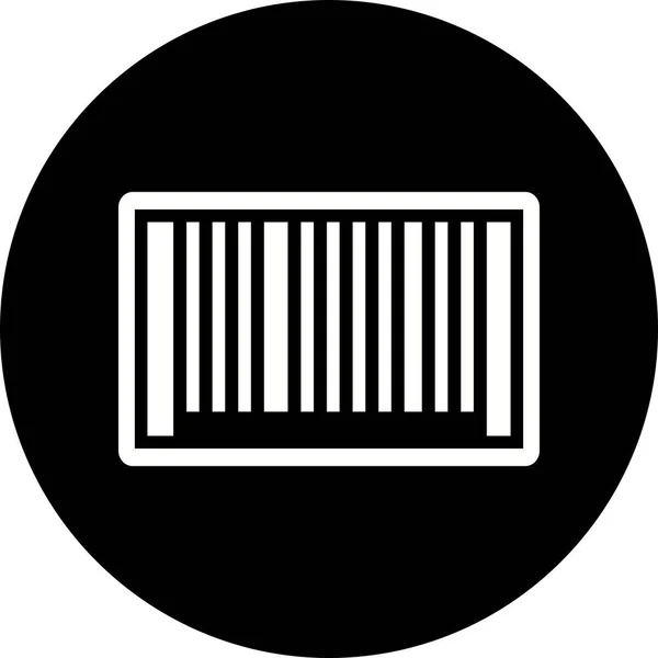 Illustration Barcode Icon — Stock Photo, Image