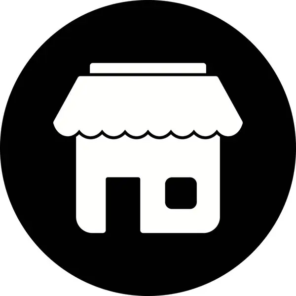 Illustration  Shop Icon — Stock Photo, Image