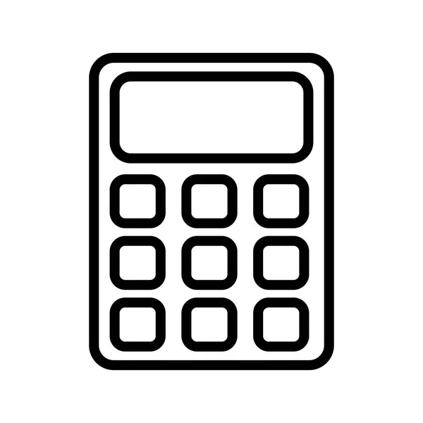 Иллюстрационный значок калькулятора — стоковое фото