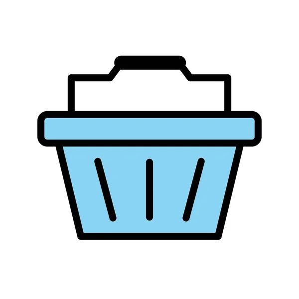 Illustration Basket Icon — Stock Photo, Image