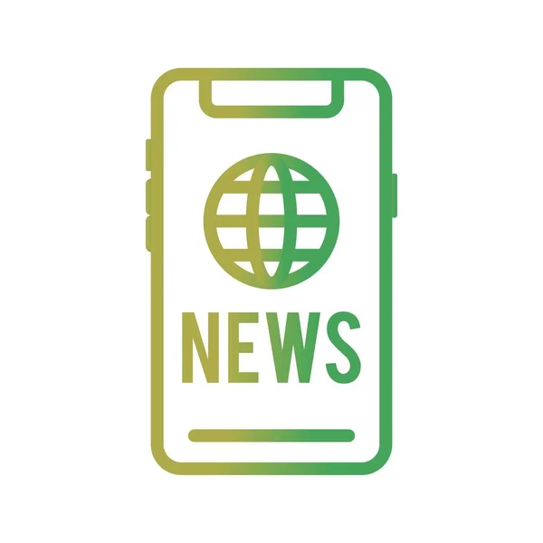 Illustration News Icon — Stock Photo, Image