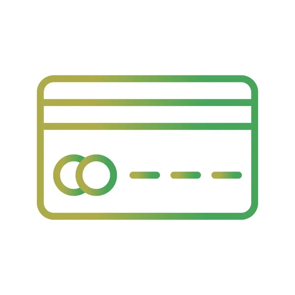 Ábra hitel kártya ikon — Stock Fotó