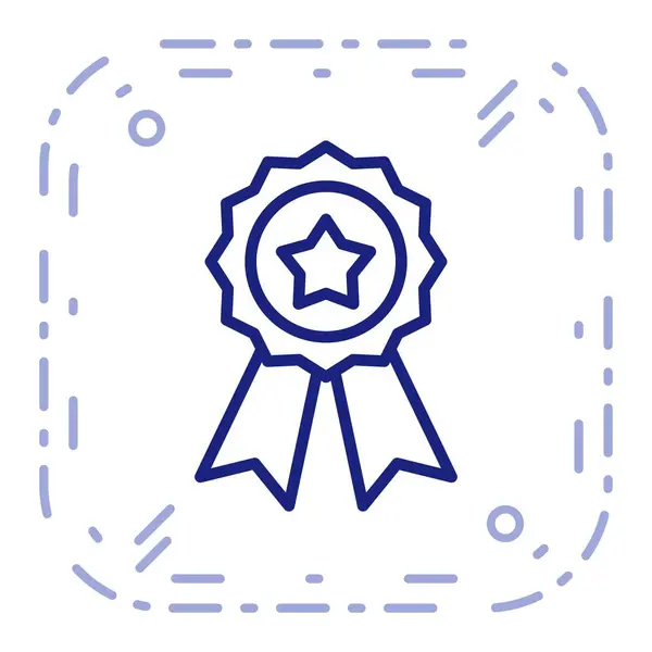 Illustration  Ribbon Icon — Stock Photo, Image